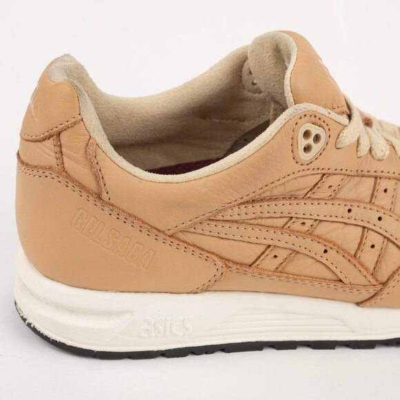 Asics Gel Saga Tiger Marzipan Tan Leather M 5 W 6.5 - Picture 9 of 15